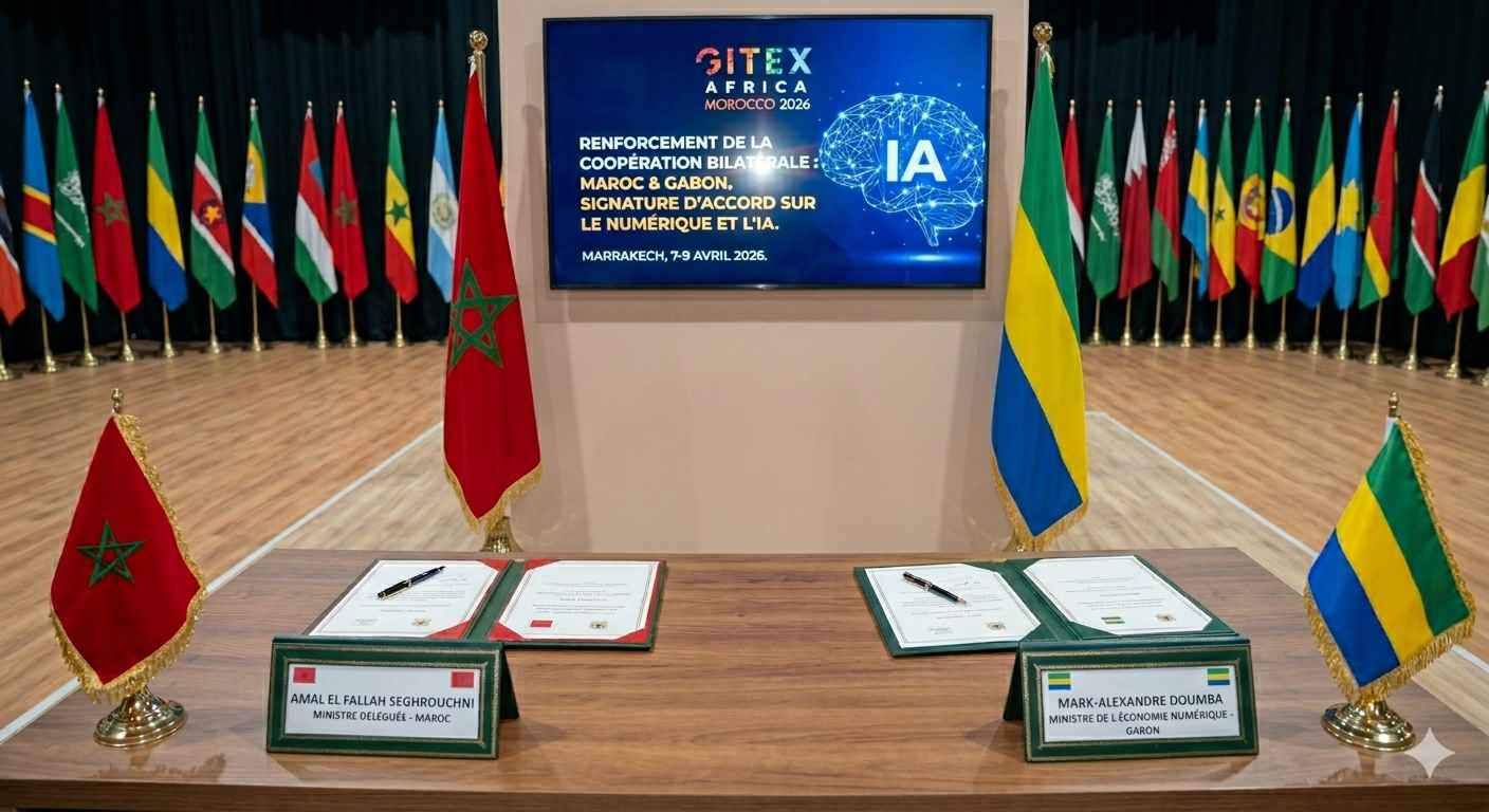 Coopération numérique : des bourses marocaines pour étudiants et professionnels gabonais